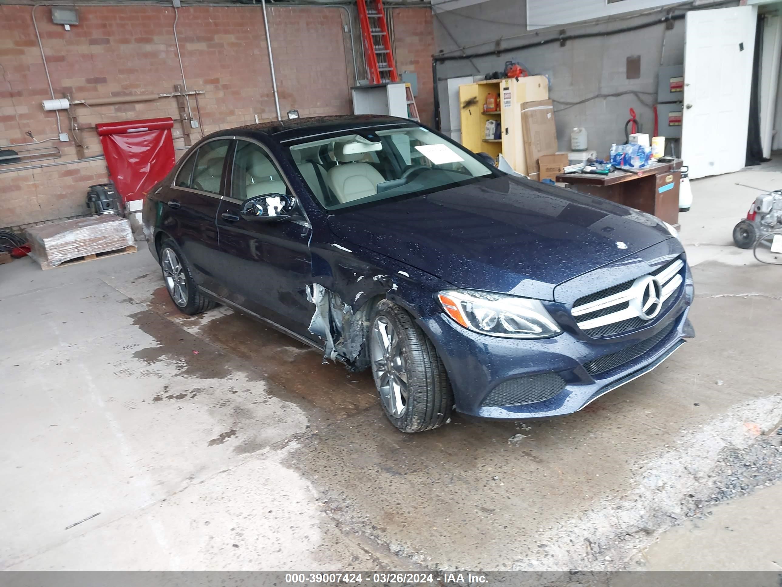 MERCEDES-BENZ C-KLASSE 2015 55swf4kb1fu074468