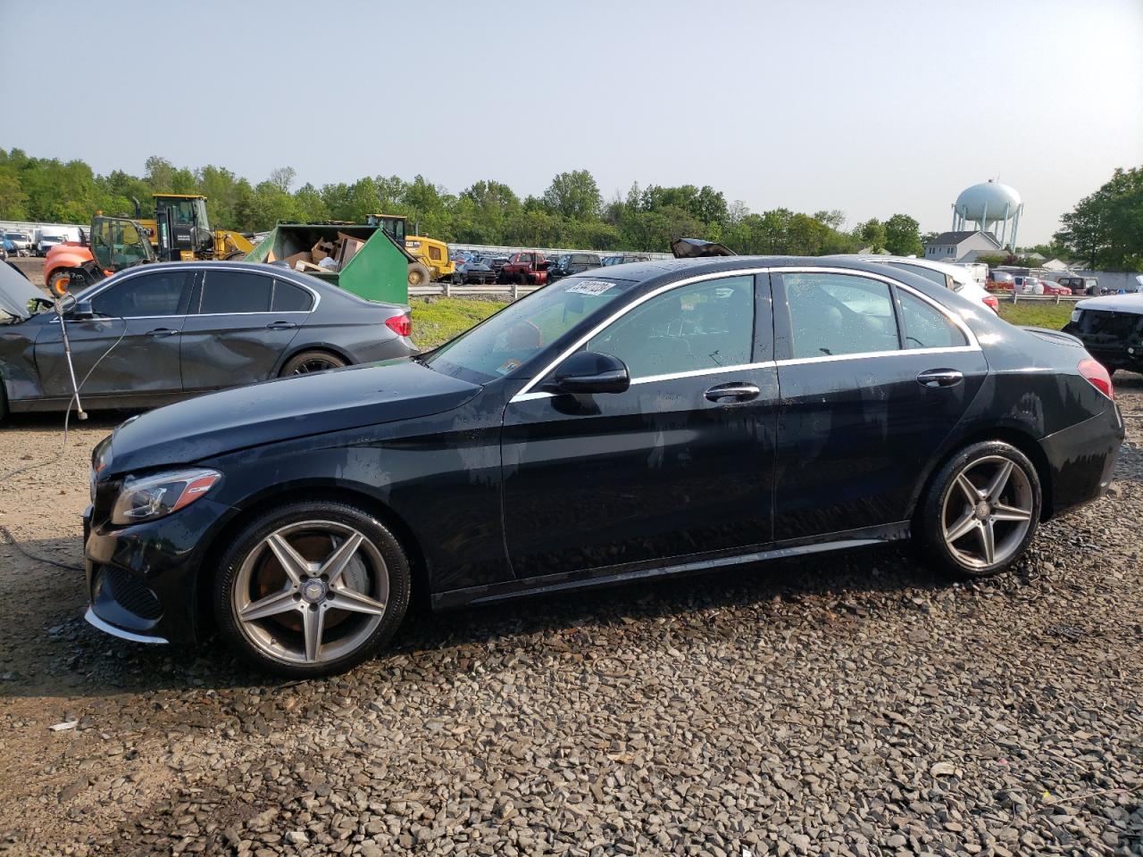 MERCEDES-BENZ C-KLASSE 2017 55swf4kb1hu180910