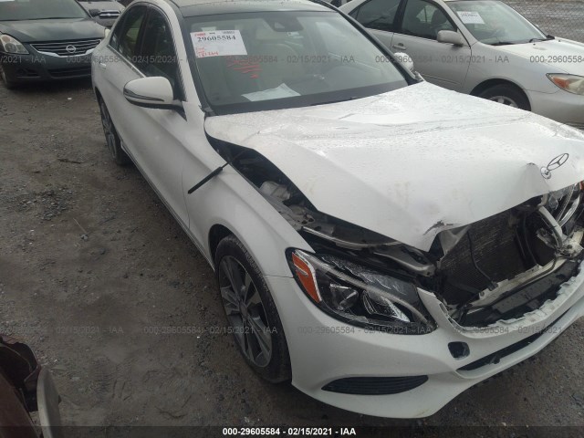 MERCEDES-BENZ C-CLASS 2017 55swf4kb1hu206065