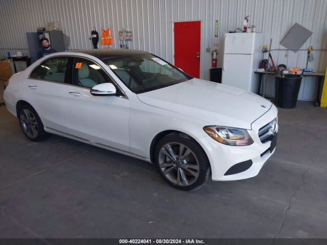 MERCEDES-BENZ C-CLASS 2018 55swf4kb1ju268264