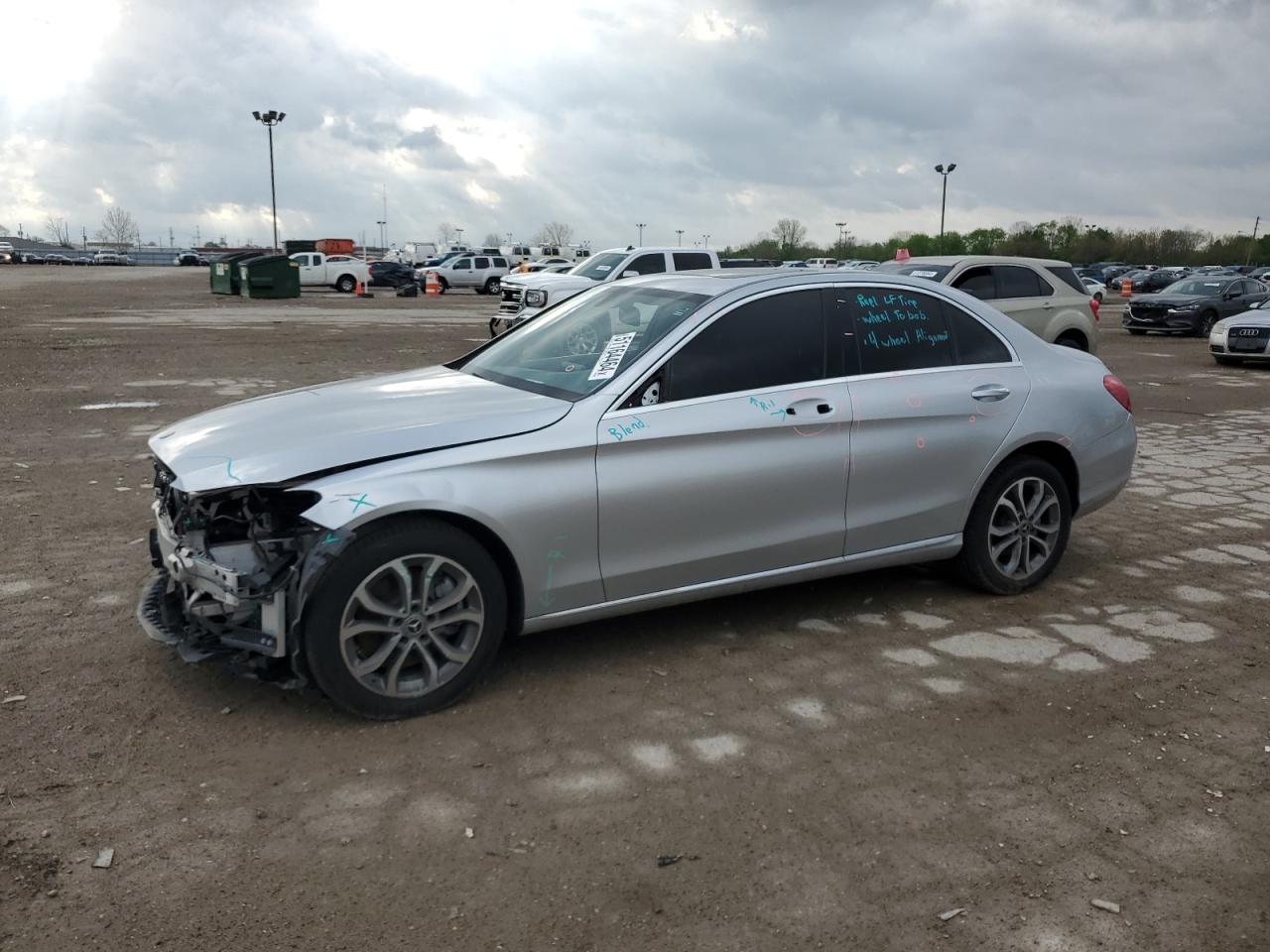 MERCEDES-BENZ C-KLASSE 2018 55swf4kb1ju270922