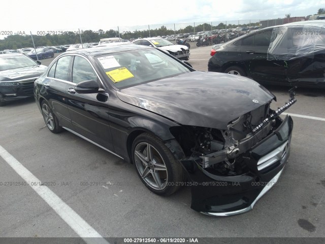 MERCEDES-BENZ C-CLASS 2018 55swf4kb1ju274095