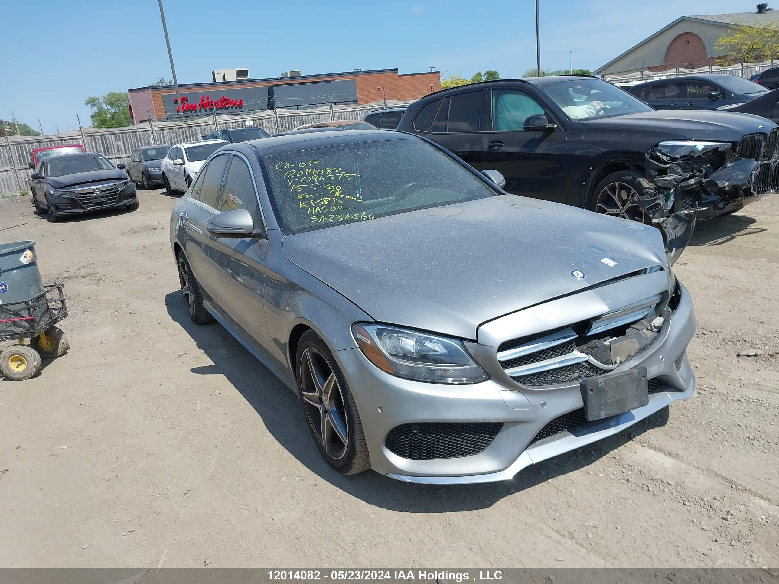 MERCEDES-BENZ C-KLASSE 2015 55swf4kb2fu096575