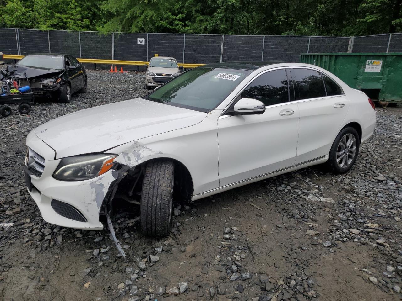 MERCEDES-BENZ C-KLASSE 2016 55swf4kb2gu103266