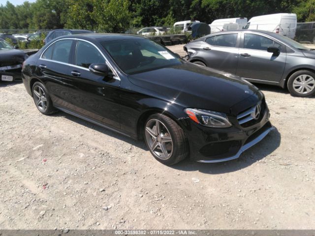 MERCEDES-BENZ C-CLASS 2016 55swf4kb2gu108418