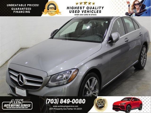 MERCEDES-BENZ C-CLASS 2016 55swf4kb2gu143508