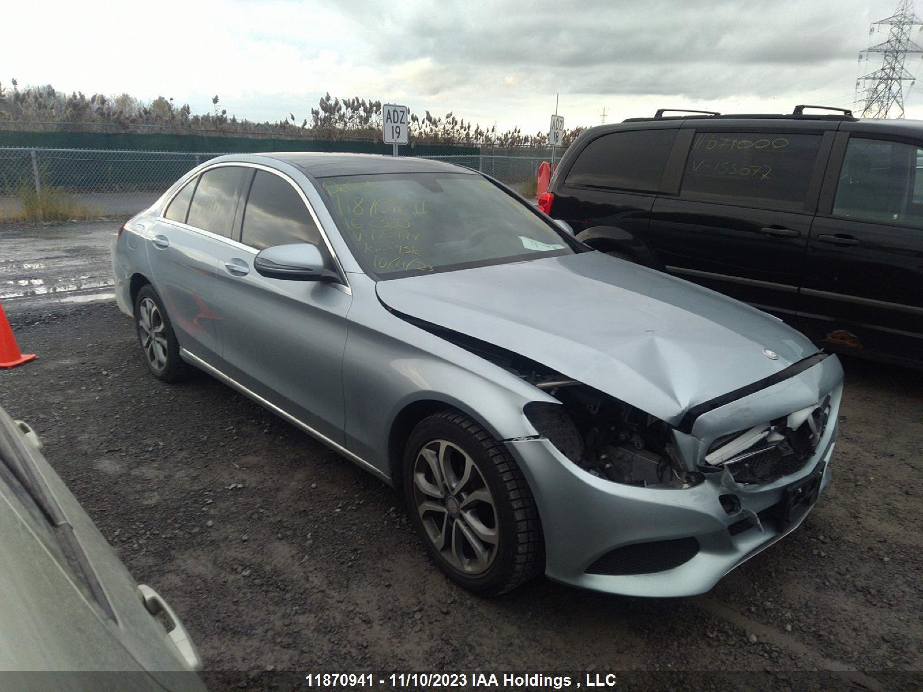 MERCEDES-BENZ C-KLASSE 2016 55swf4kb2gu173494