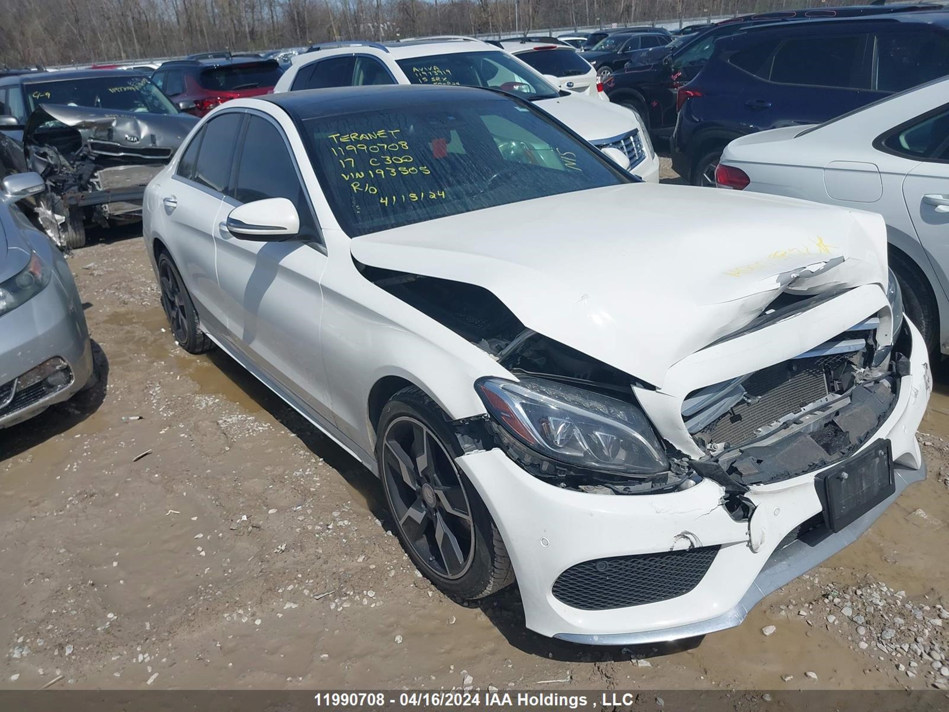 MERCEDES-BENZ C-KLASSE 2017 55swf4kb2hu193505