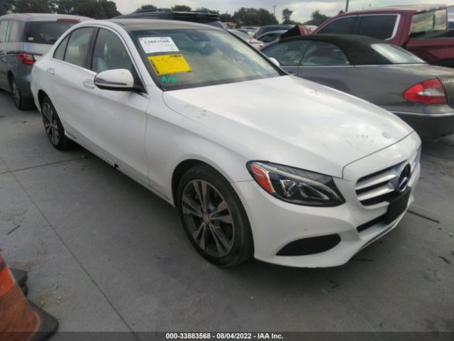 MERCEDES-BENZ C-CLASS 2017 55swf4kb2hu201571