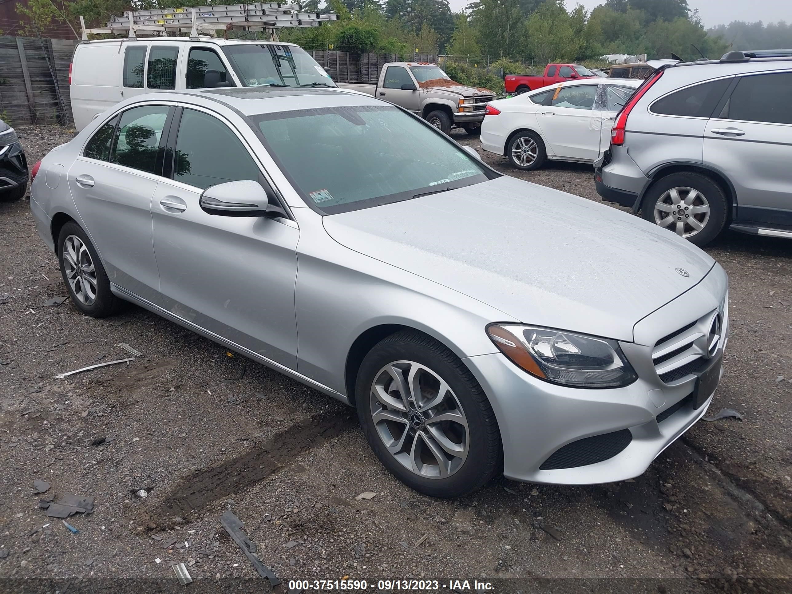 MERCEDES-BENZ C-KLASSE 2018 55swf4kb2ju244930