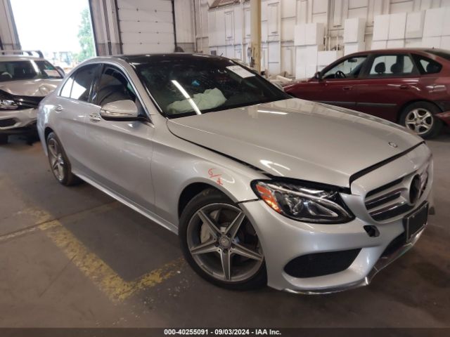 MERCEDES-BENZ C-CLASS 2015 55swf4kb3fu008505