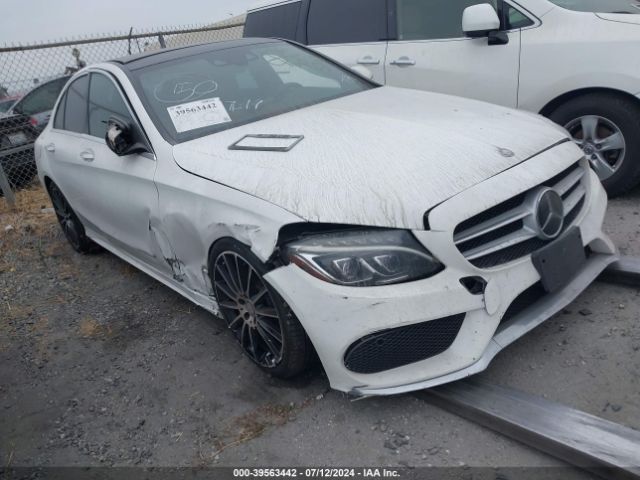 MERCEDES-BENZ C-CLASS 2015 55swf4kb3fu012909