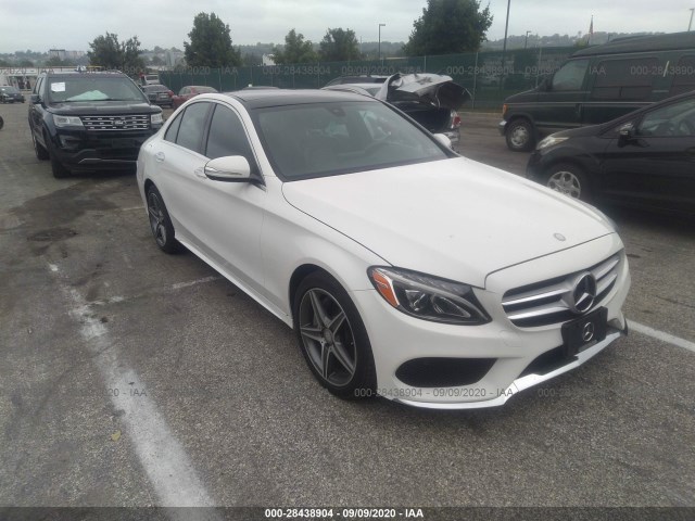 MERCEDES-BENZ C-CLASS 2015 55swf4kb3fu013638