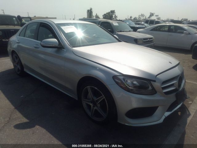 MERCEDES-BENZ C-CLASS 2015 55swf4kb3fu014644