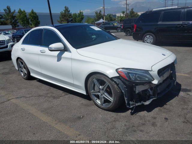 MERCEDES-BENZ C-CLASS 2015 55swf4kb3fu027412