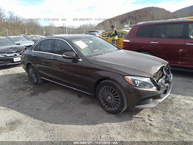 MERCEDES-BENZ C-CLASS 2015 55swf4kb3fu029869