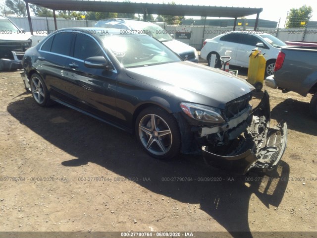 MERCEDES-BENZ C-CLASS 2015 55swf4kb3fu029922