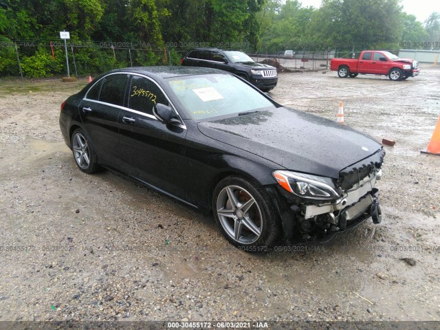 MERCEDES-BENZ C-CLASS 2015 55swf4kb3fu039916