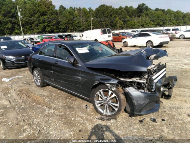 MERCEDES-BENZ C-CLASS 2015 55swf4kb3fu061320