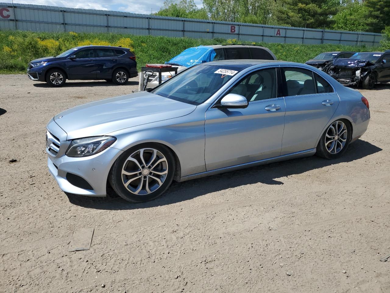 MERCEDES-BENZ C-KLASSE 2015 55swf4kb3fu063214