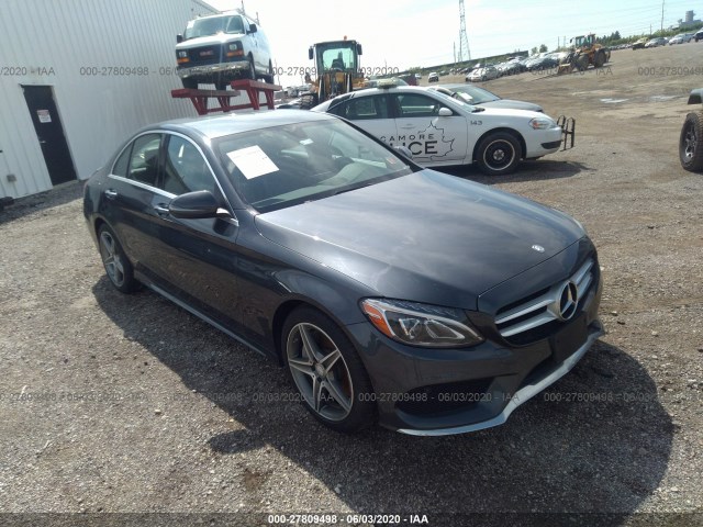 MERCEDES-BENZ C-CLASS 2016 55swf4kb3gu109870