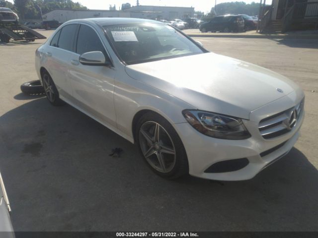 MERCEDES-BENZ C-CLASS 2016 55swf4kb3gu143257