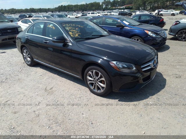 MERCEDES-BENZ C-CLASS 2018 55swf4kb3ju242894