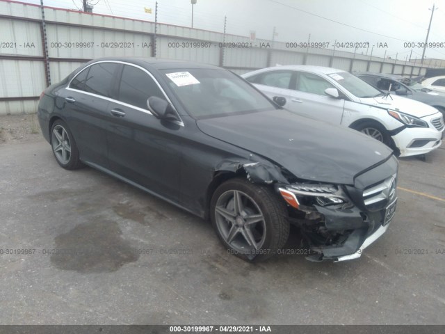 MERCEDES-BENZ C-CLASS 2015 55swf4kb4fu004205