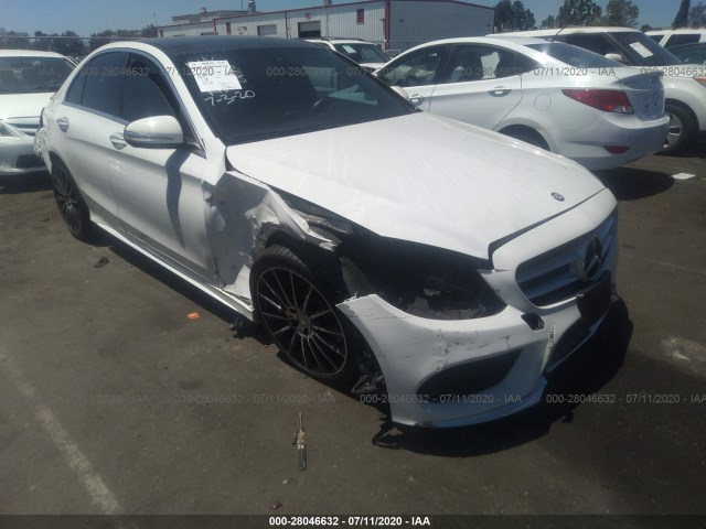 MERCEDES-BENZ C-CLASS 2015 55swf4kb4fu012661