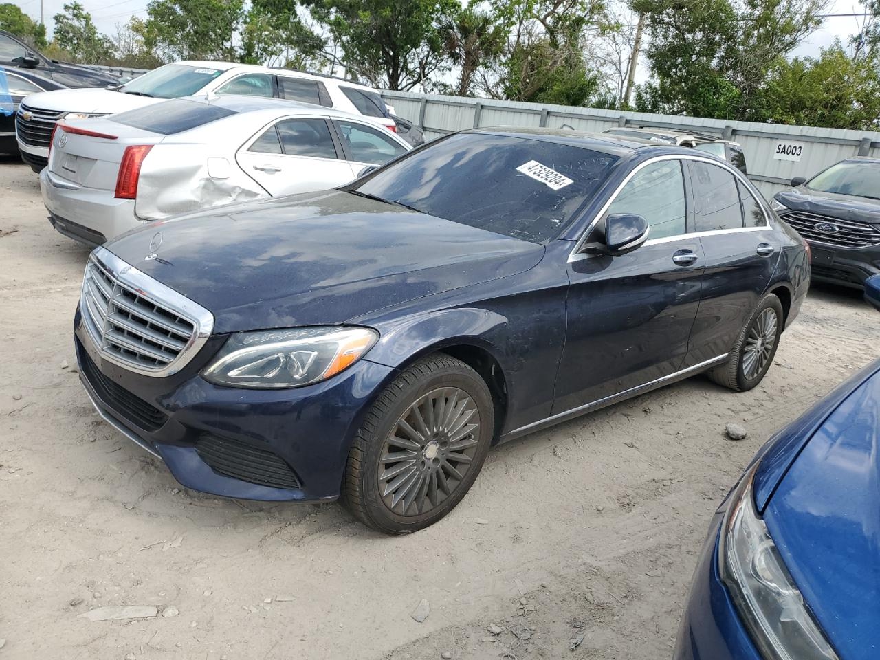 MERCEDES-BENZ C-KLASSE 2015 55swf4kb4fu024437