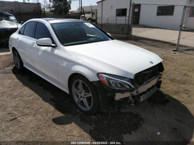 MERCEDES-BENZ C-CLASS 2015 55swf4kb4fu032988