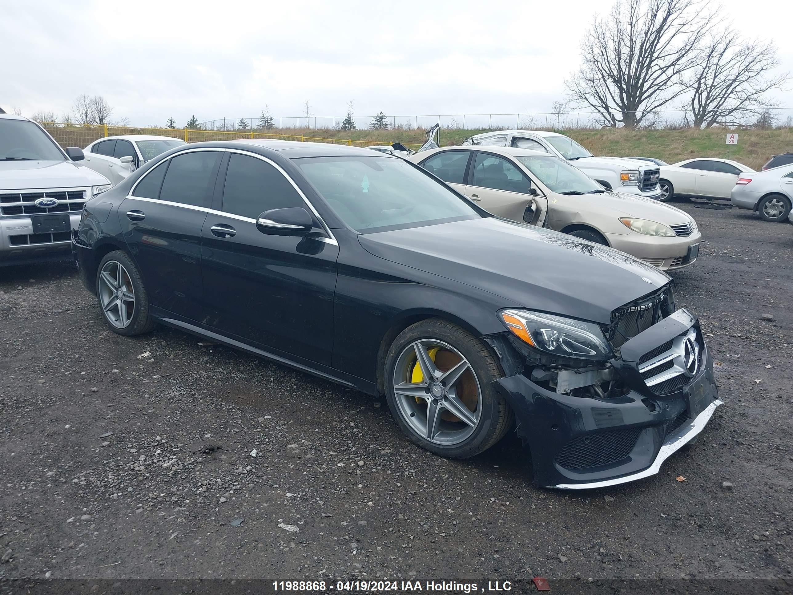 MERCEDES-BENZ C-KLASSE 2015 55swf4kb4fu055834