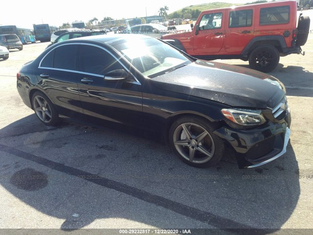 MERCEDES-BENZ C-CLASS 2015 55swf4kb4fu073315