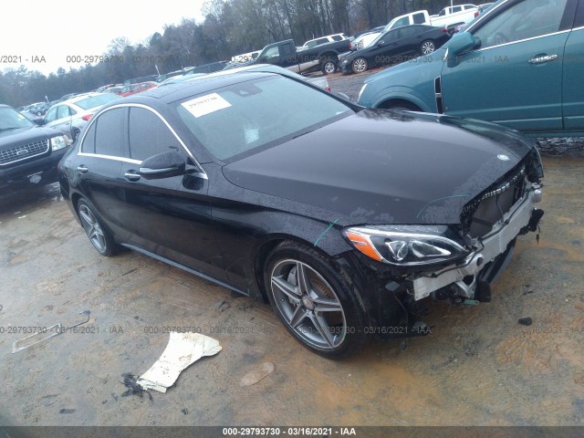 MERCEDES-BENZ C-CLASS 2016 55swf4kb4gu124636