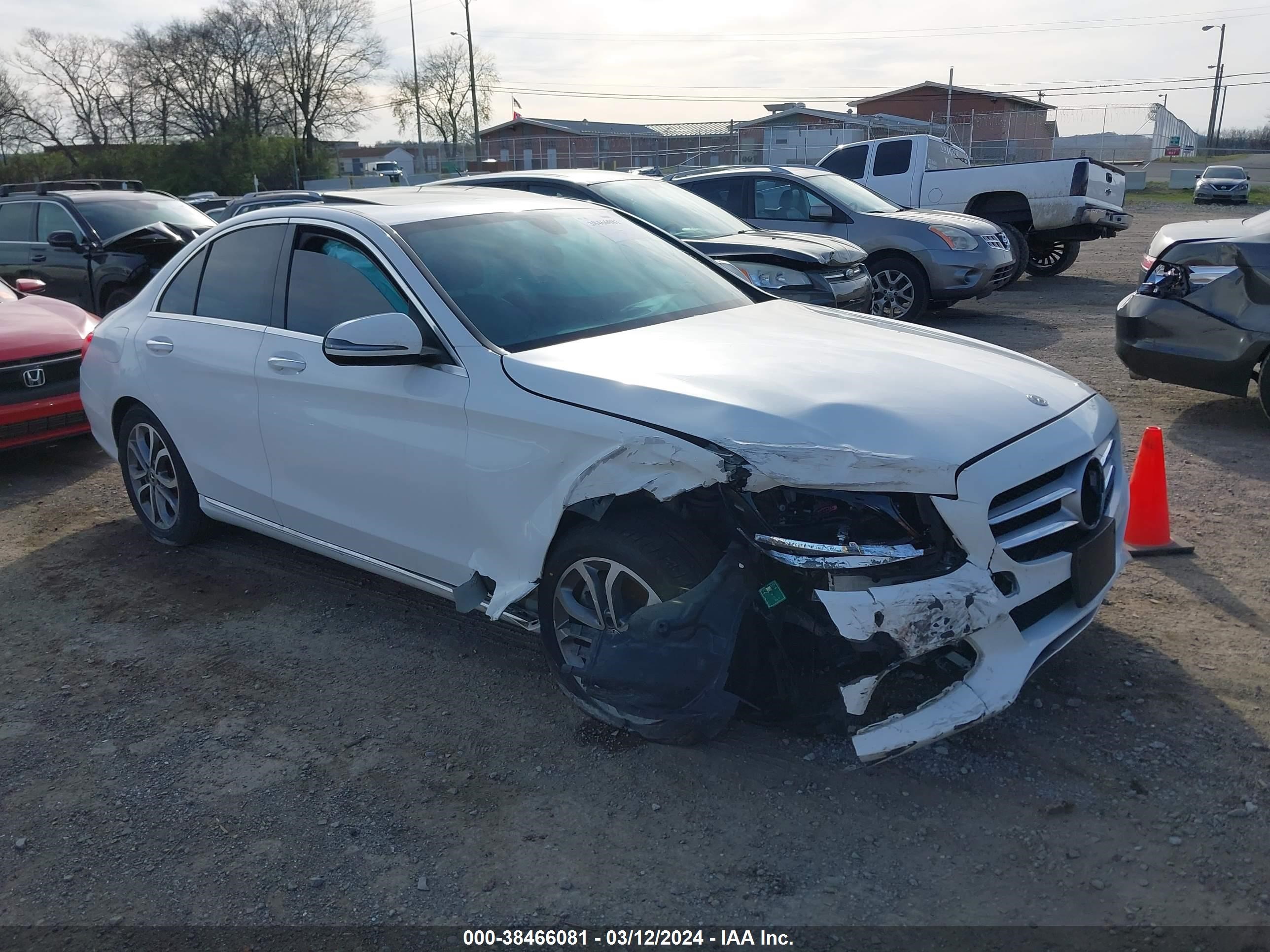 MERCEDES-BENZ C-KLASSE 2018 55swf4kb4ju247151