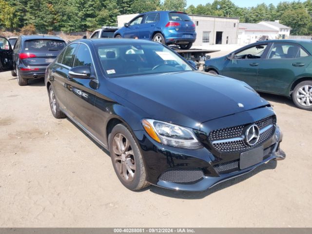 MERCEDES-BENZ C-CLASS 2015 55swf4kb5fu006867