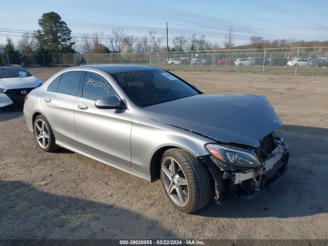 MERCEDES-BENZ C 300 2015 55swf4kb5fu025578