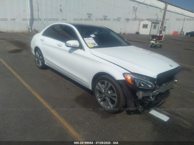 MERCEDES-BENZ C-CLASS 2015 55swf4kb5fu052540