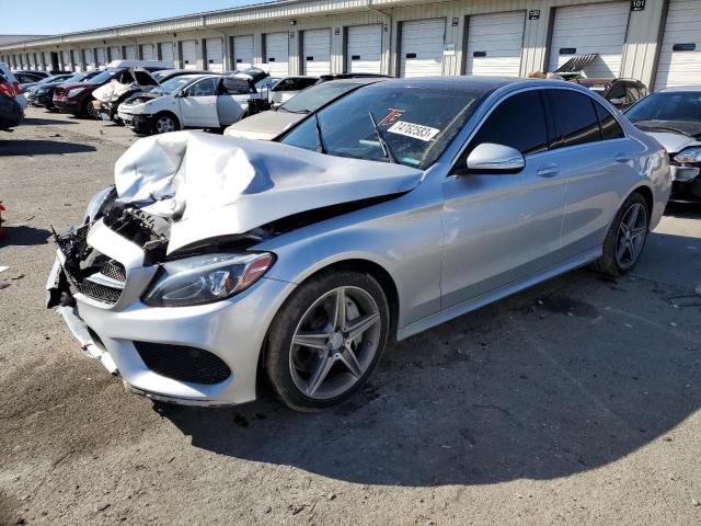 MERCEDES-BENZ C-CLASS 2015 55swf4kb5fu072237