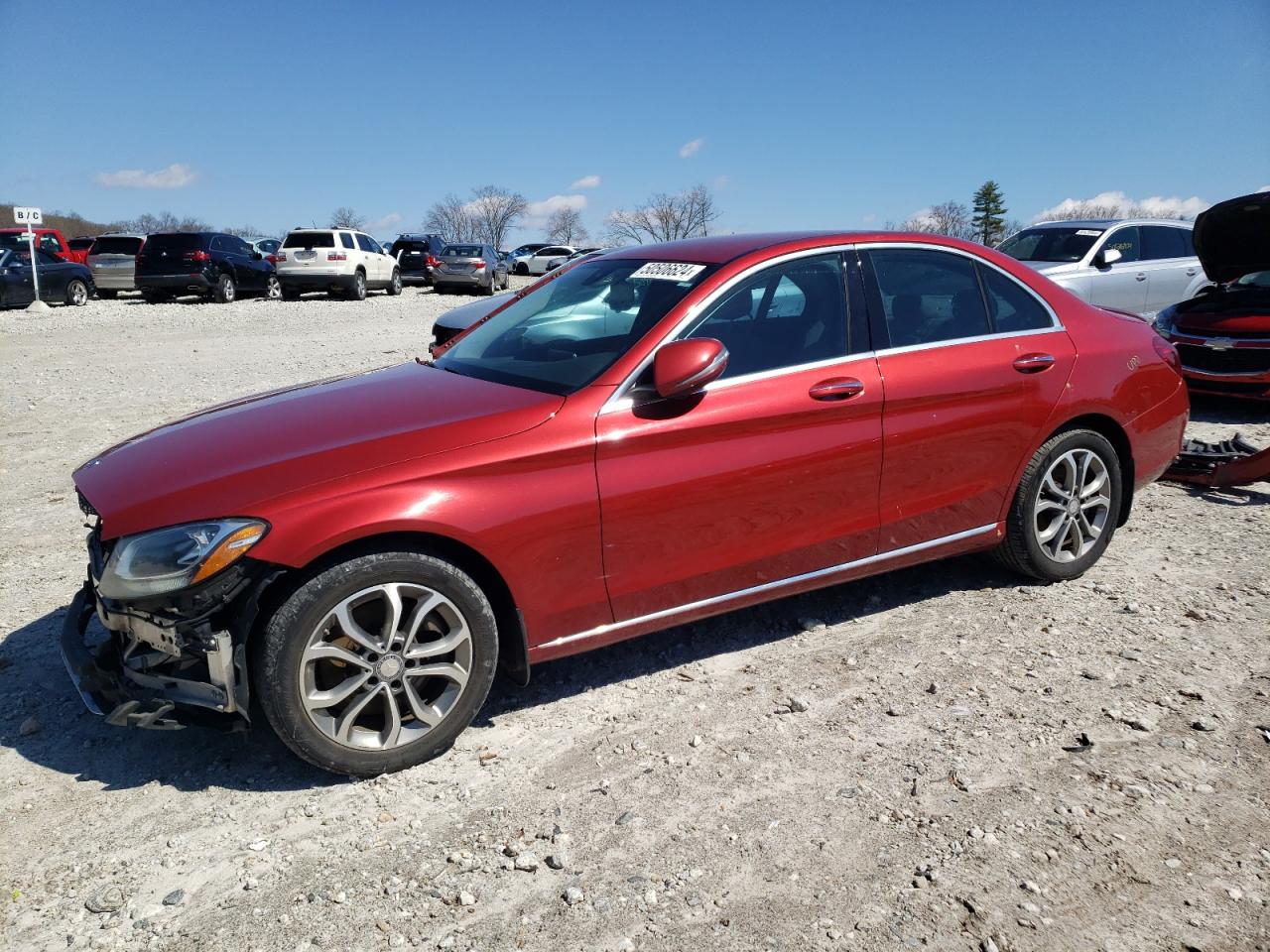 MERCEDES-BENZ C-KLASSE 2016 55swf4kb5gu106825