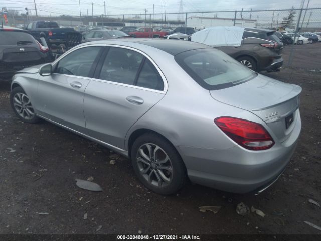 MERCEDES-BENZ C-CLASS 2016 55swf4kb5gu109059