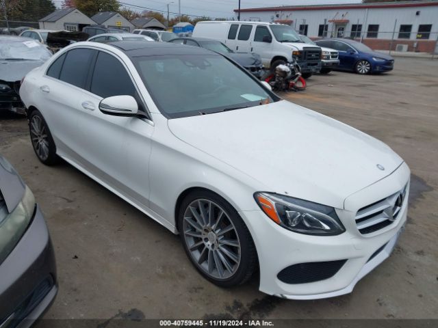 MERCEDES-BENZ C-CLASS 2016 55swf4kb5gu117999