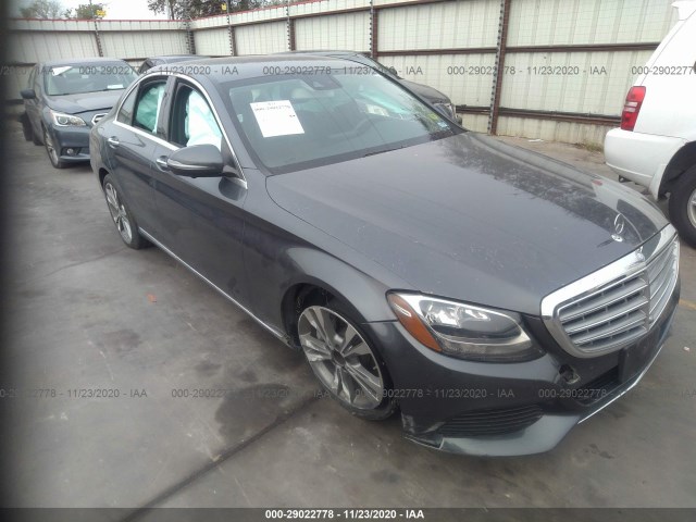 MERCEDES-BENZ C-CLASS 2016 55swf4kb5gu137377