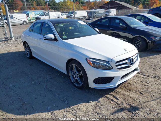 MERCEDES-BENZ C-CLASS 2016 55swf4kb5gu137749