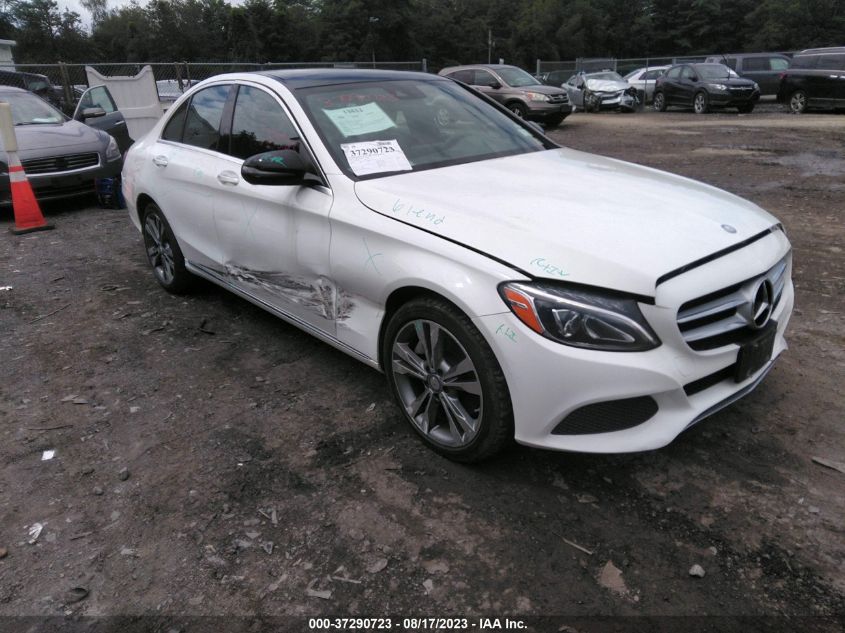 MERCEDES-BENZ C-KLASSE 2017 55swf4kb5hu210121