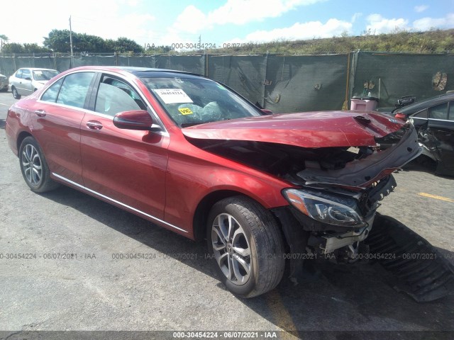 MERCEDES-BENZ C-CLASS 2017 55swf4kb5hu226917