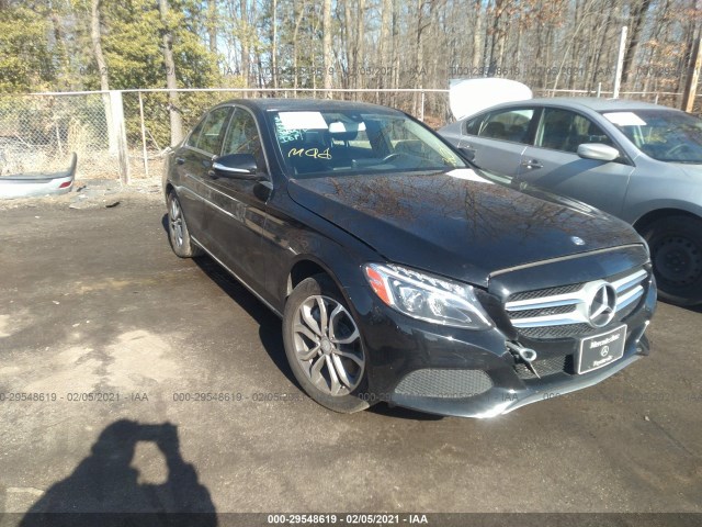 MERCEDES-BENZ C-CLASS 2015 55swf4kb6fu017005