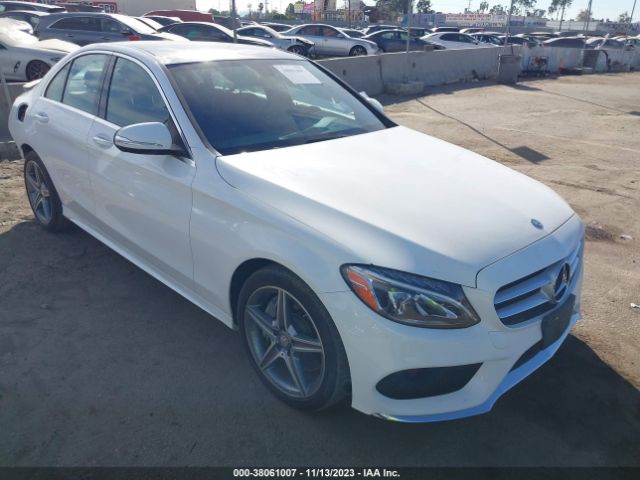 MERCEDES-BENZ C 300 2015 55swf4kb6fu018560