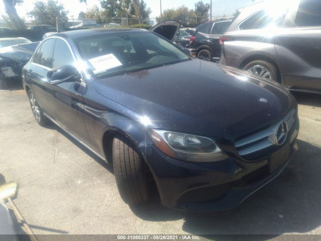 MERCEDES-BENZ C-CLASS 2015 55swf4kb6fu020597