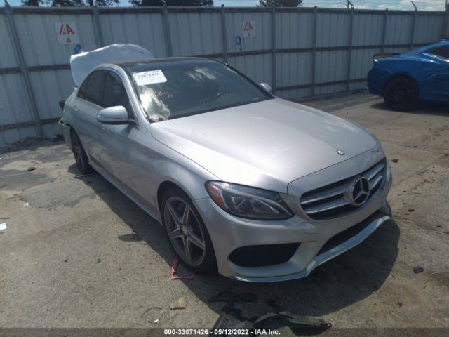 MERCEDES-BENZ C-CLASS 2015 55swf4kb6fu027971